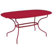 Table Opéra+ Ovale 160 X 90 Cm - Piment