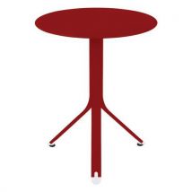 Table Rest'o Ø 60 Cm - Coquelicot