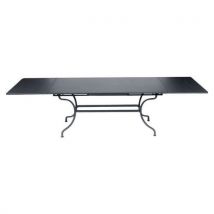 Table À Allonges Romane 200/300 X 100 Cm - Carbone