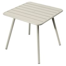 Table 4 Pieds 80x80 Luxembourg Gris Argile