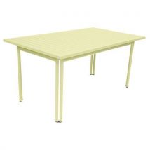 Table Costa 160 X 80 Cm Citron Givré