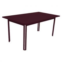 Table Costa 160 X 80 Cm Cerise Noire