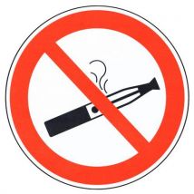 Panneau Interdiction Interdit De Vapoter Aluminium 200 Mm