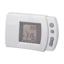 Chronothermostat Numérique Programmable Chaud/froid. Blanc