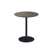 Urban Table De Bistrot Midnight Marble Ø70 Cm