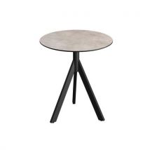 Infinity Tripod Table De Bistrot Moonstone Ø70 Cm