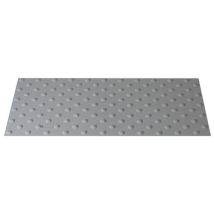 Wattelez - Bande d'éveil de vigilance extérieure adhésive WACCESS 400x815 mm Gris - Accessibilité handicapé - Norme NF P98-351