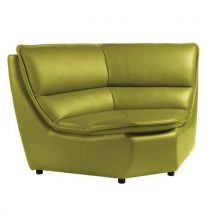 Chauffeuse Angle 90° 1 Place Zeny Enduit Pvc M1 Granny