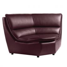Chauffeuse Angle 90° 1 Place Zeny Enduit Pvc M1 Quetsche