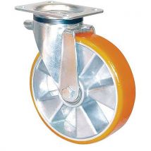 Roulette À Platine Pivotante Ø 160mm - 400 Kg
