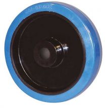 Roue En Caoutchouc Élastique Polyamide Alésage 12mm - 150kg