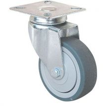 Roulette Thermoplastique Pivotante Ø 50 Mm - 40 Kg