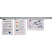 Rail De Présentation Magnétique Largeur:34 Cm Col.:gris