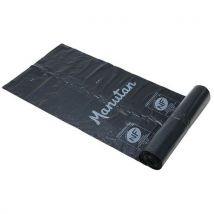 Manutan Expert - Sac-poubelle Noir 110L 45μm - 200 Sacs - Recyclé 95% Éco-responsable NF Environnement
