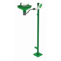 Laveur D'yeux Monté Sur Pied Avec Cuvette En Inox