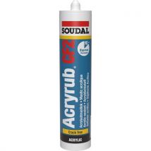 Mastic Acryrub Cf2 310 Ml Blanc
