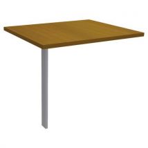 Extension Aeris 60 X 80 Cm Noyer/gris Aluminium