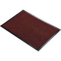 Tapis D'entrée-1.2x-noir/rouge