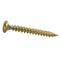 Vis Vba Ft - Cruciforme Z Jaune Bte De 500 -45 Mm X 60 Mm
