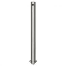 Poteau Inox D76 Mm Tête Plate Amovible Easy Twist