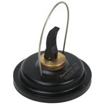 Ventouse Simple Noire - Force 35kg - Diamètre 75mm