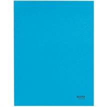 Chemise 3 Rabats En Carton Recycle Leitz Bleu
