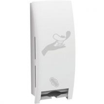 Distributeur Hygiène Féminine Milady - 1 Flux - Blanc