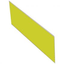 Plaque Contremarche Métal À Visser 10 Cm X 15 M Jaune