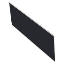 Plaque Contremarche Métal À Visser 10 Cm X 15 M Noir