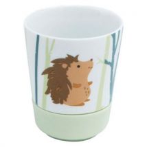 Gobelets 16 Cl Antidérapants Porcelaine Gris/forêt