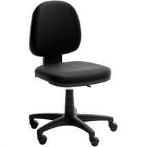 Siège De Bureau Haut Open - Revêtement Tissu - Noir