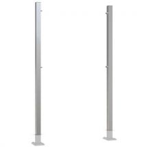 Square Tube Post Aluminium Wsm