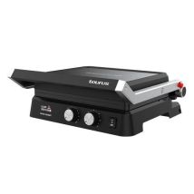 Taurus - Grill Bistro Gourmet 2600W - 2 Zones de Chauffe - Gris/Noir - Polyvalent et Performant