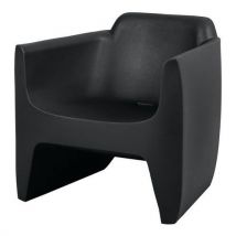 Fauteuil Translation Noir Recycle 100 %