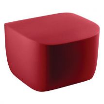 Table Pouf Translation - Rouge Ral 3031