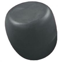 Pouf Galet De Paul Ø 35 Cm Carbone Ral 7043