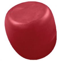 Pouf Galet De Paul Ø 35 Cm Rouge Ral 3031