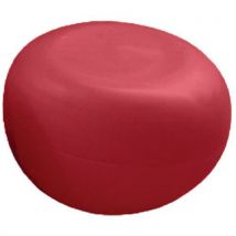 Pouf Galet De Paul Ø 70 Cm Rouge Ral 3031