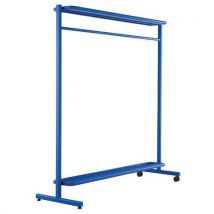 Vestiaire mobile porte-cintres