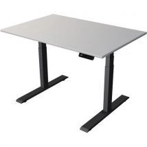 Bureau Règlable Move 2 - 120x80xh63-127cm Gris/clair. - 2706