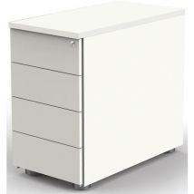 Caisson D'appoint - Form4-l 430 X P 800 X H 720-760 Mm Blanc