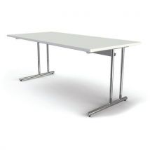 Bureau - Artline L 1800 X P 800 X H 680-820 Mm Blanc