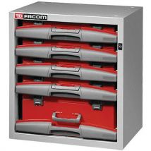 Facom 1 Caisson Haut Avec Mallettes À Emporter - Facom