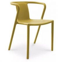 Fauteuil De Jardin Empilable Diego Moutarde