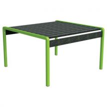 Table Chardonnay 90 X 90 X 53 Cm Urbecol Ipra/alu Vert 658b