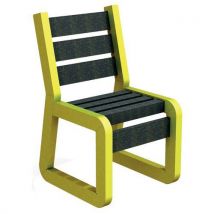 Chaise Chardonnay Mat. Urbecol Ipra/alu Jaune 1016 Brillant