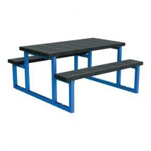 Table Bancs Syrah 120 Prim Urbecol Ipra/alu Bleu 5015 Bril