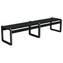 Banquette Chardonnay 198 Cm Urbecosi - Ipra/alu Noir 9005
