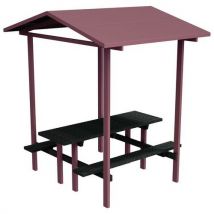 Table Bancs Syrah Couverte 220x181 Urbecosi Ipra/alu Jaipur