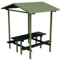 Table Bancs Syrah Couverte 220x181 Urbecosi Ipra/alu Salvia